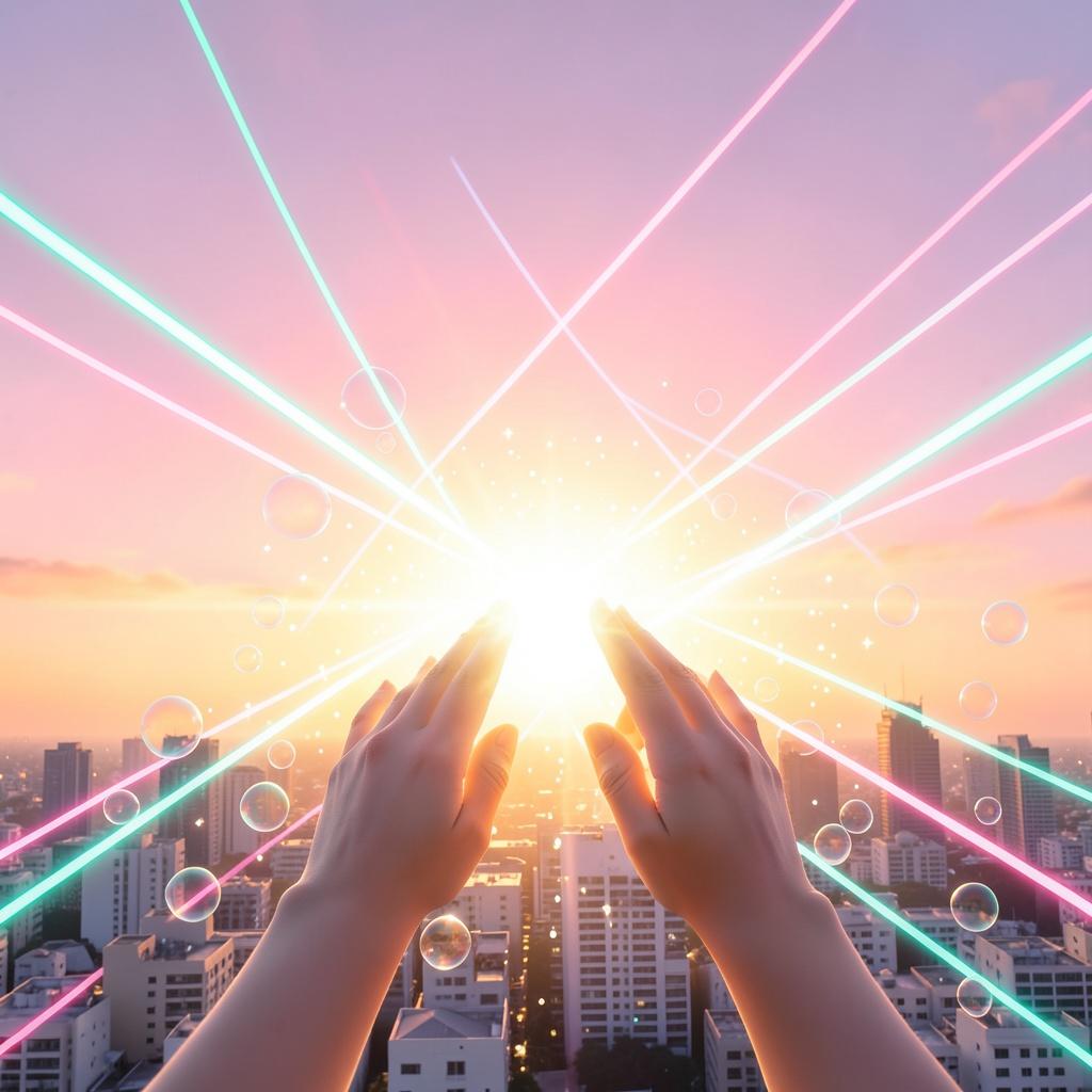 Sunrise Hands