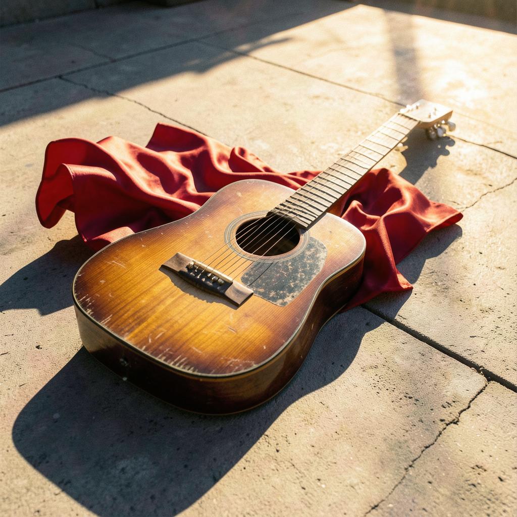 Guitarra No Pátio